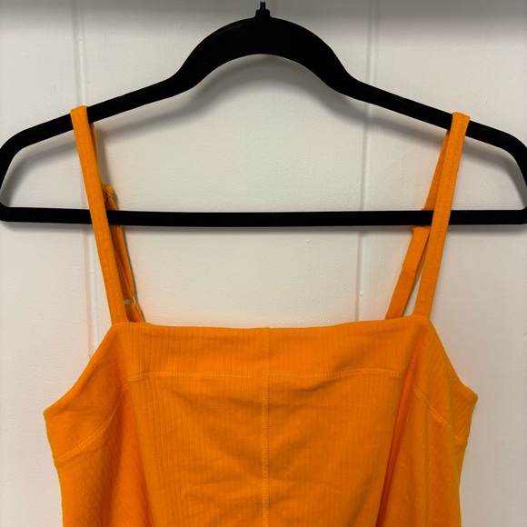 Free People Intimately Marissa Bodysuit in Tangerine Medium - Picture 4 of 8